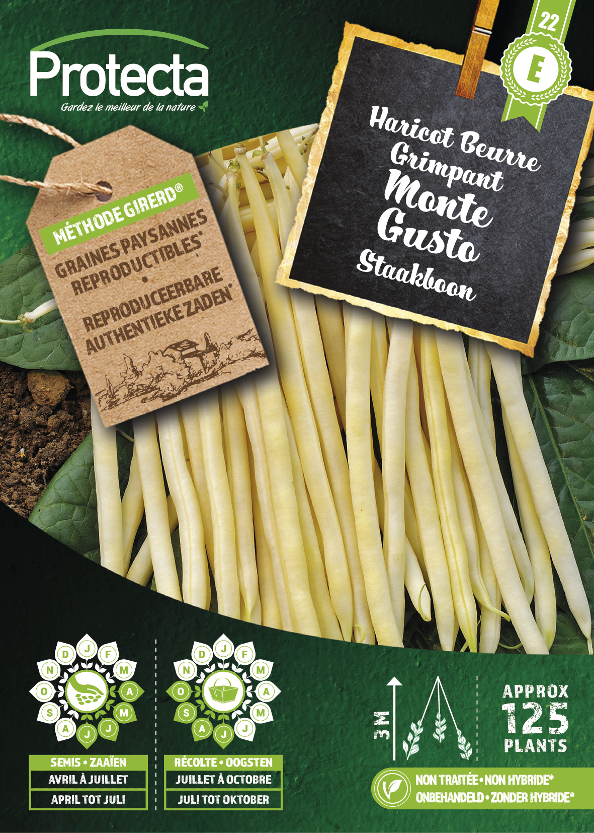 Staakboon boter Monte Gusto
