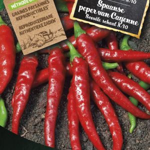 Spaanse peper van Cayenne