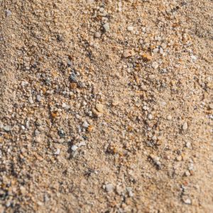 Kiezels/zand onderlaag