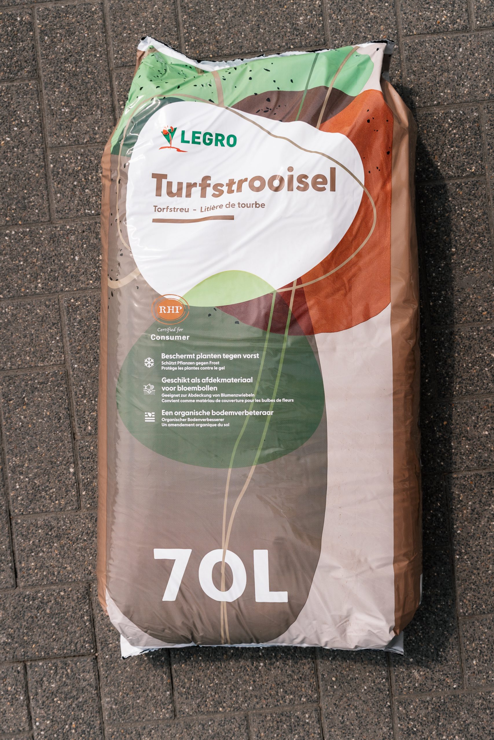 Legro turfstrooisel 70 l
