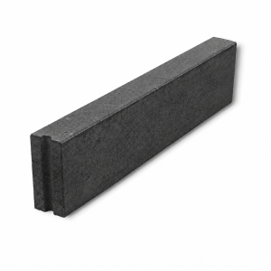 Boordsteen Ebema 100x20x10cm antraciet zwart