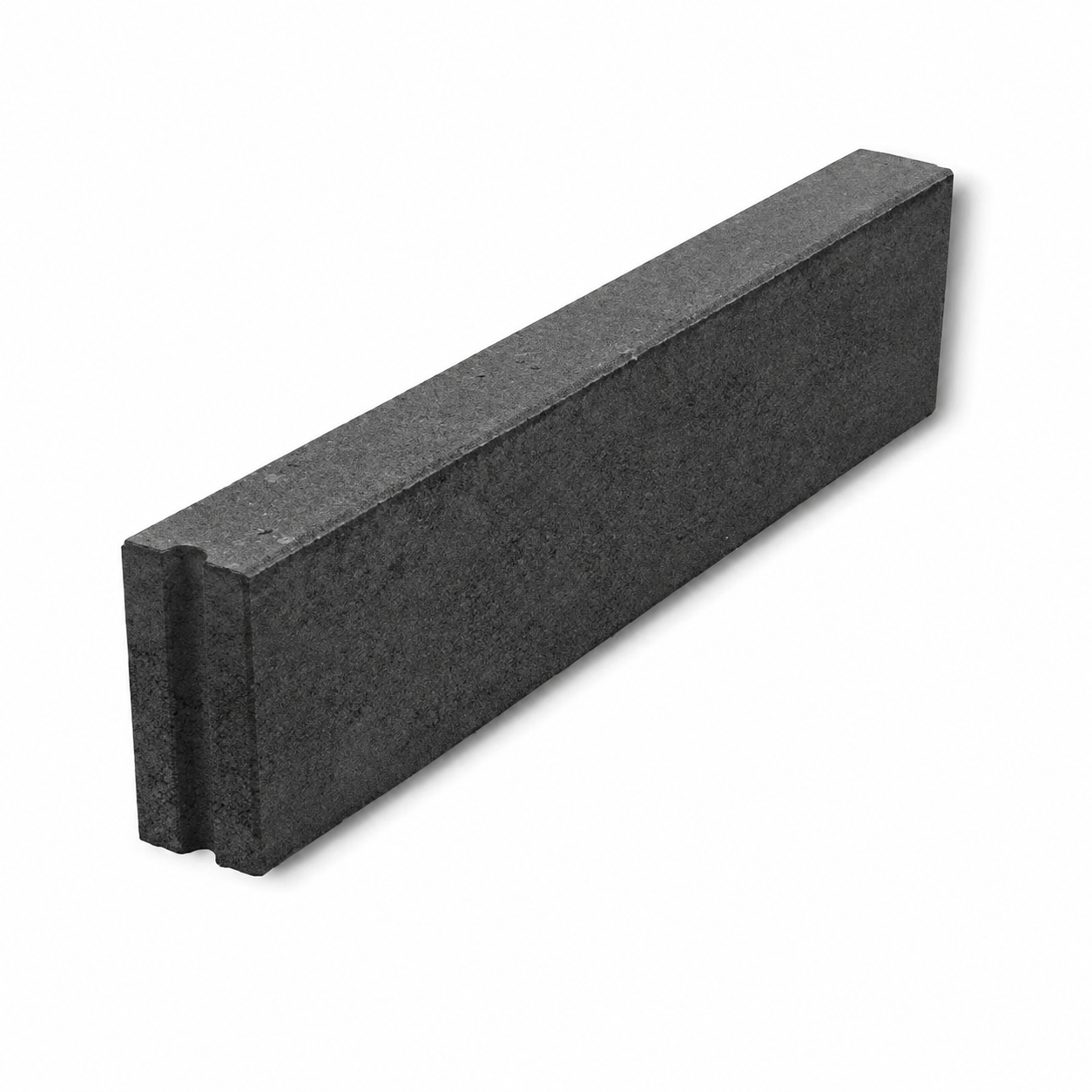 Boordsteen Ebema 100x20x10cm antraciet zwart
