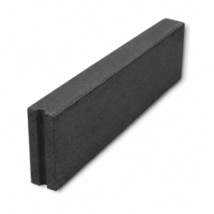 Boordsteen Ebema 100x30x10cm antraciet zwart