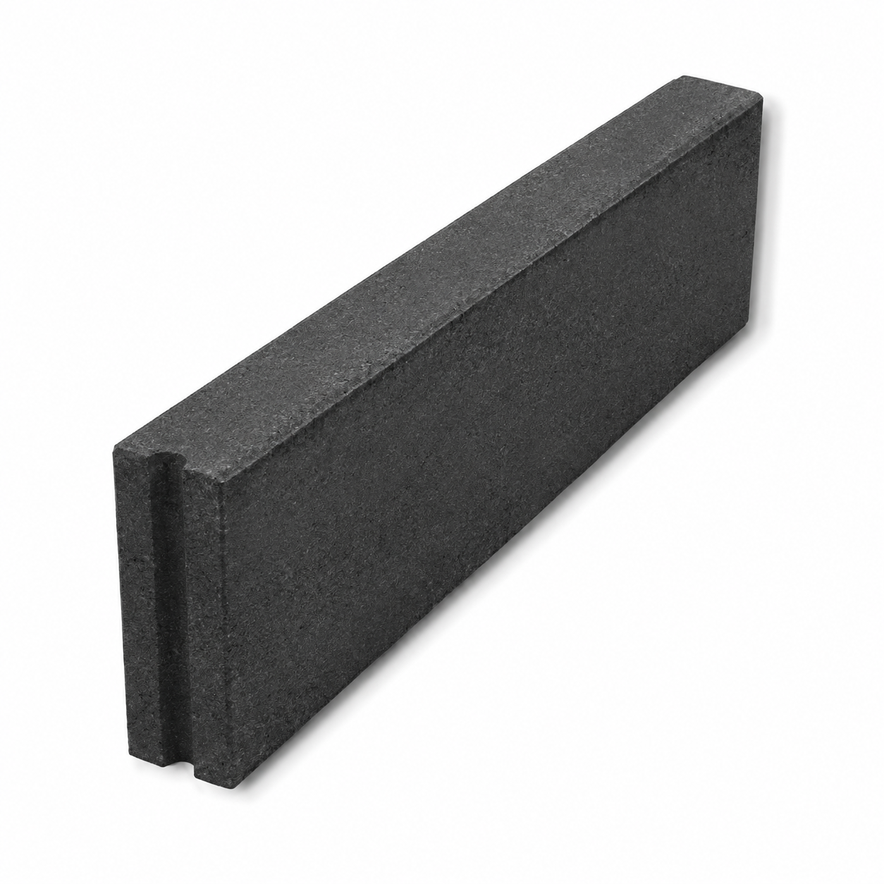 Boordsteen Ebema 100x30x10cm antraciet zwart