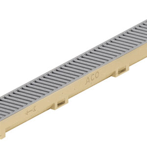 Aco euroline 60 grey (verzinkt staal, gepoederlakt)